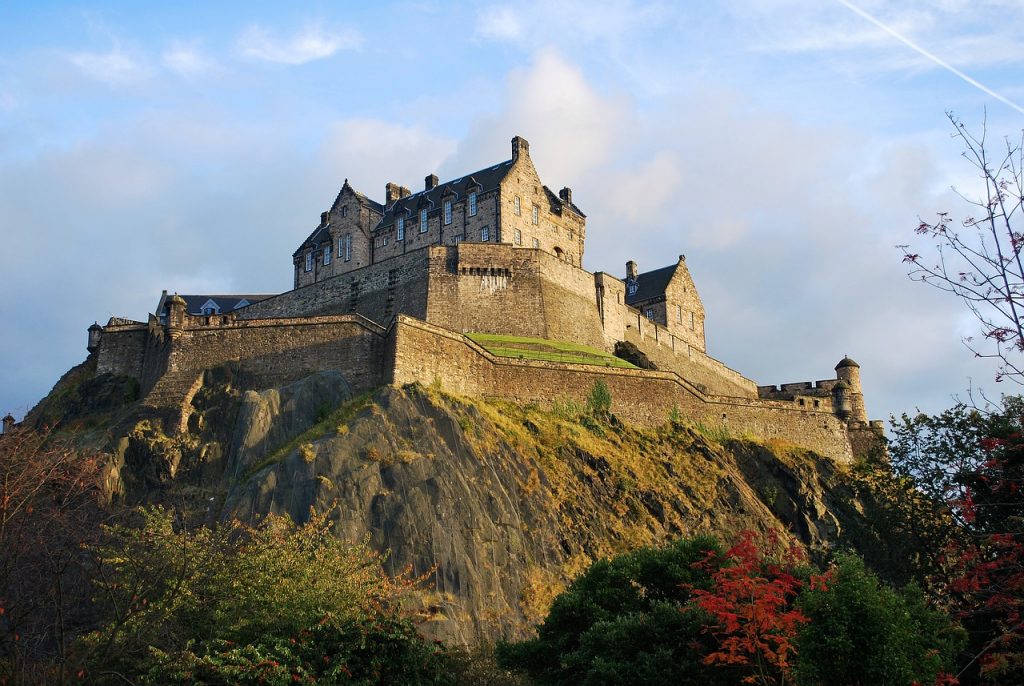 Castillo de Edimburgo, Ciudad de Edimburgo